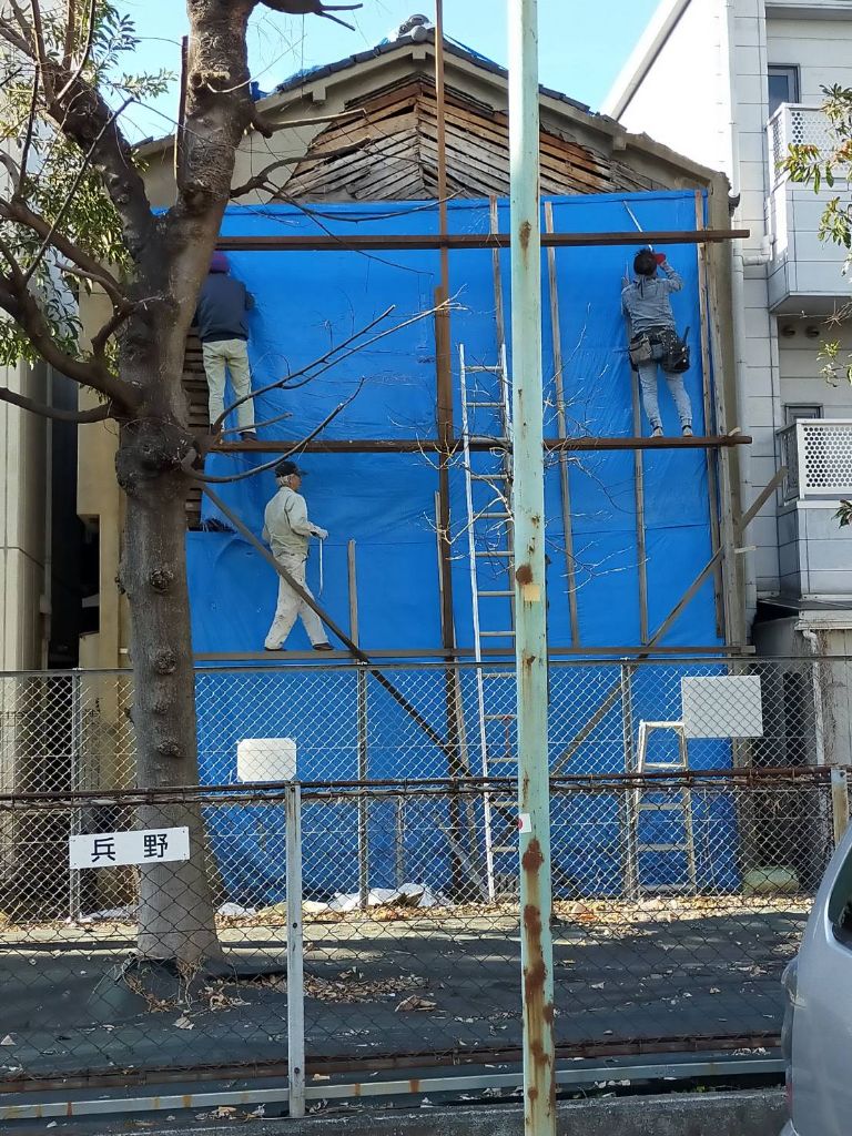 大阪大正区/屋根瓦修理2
